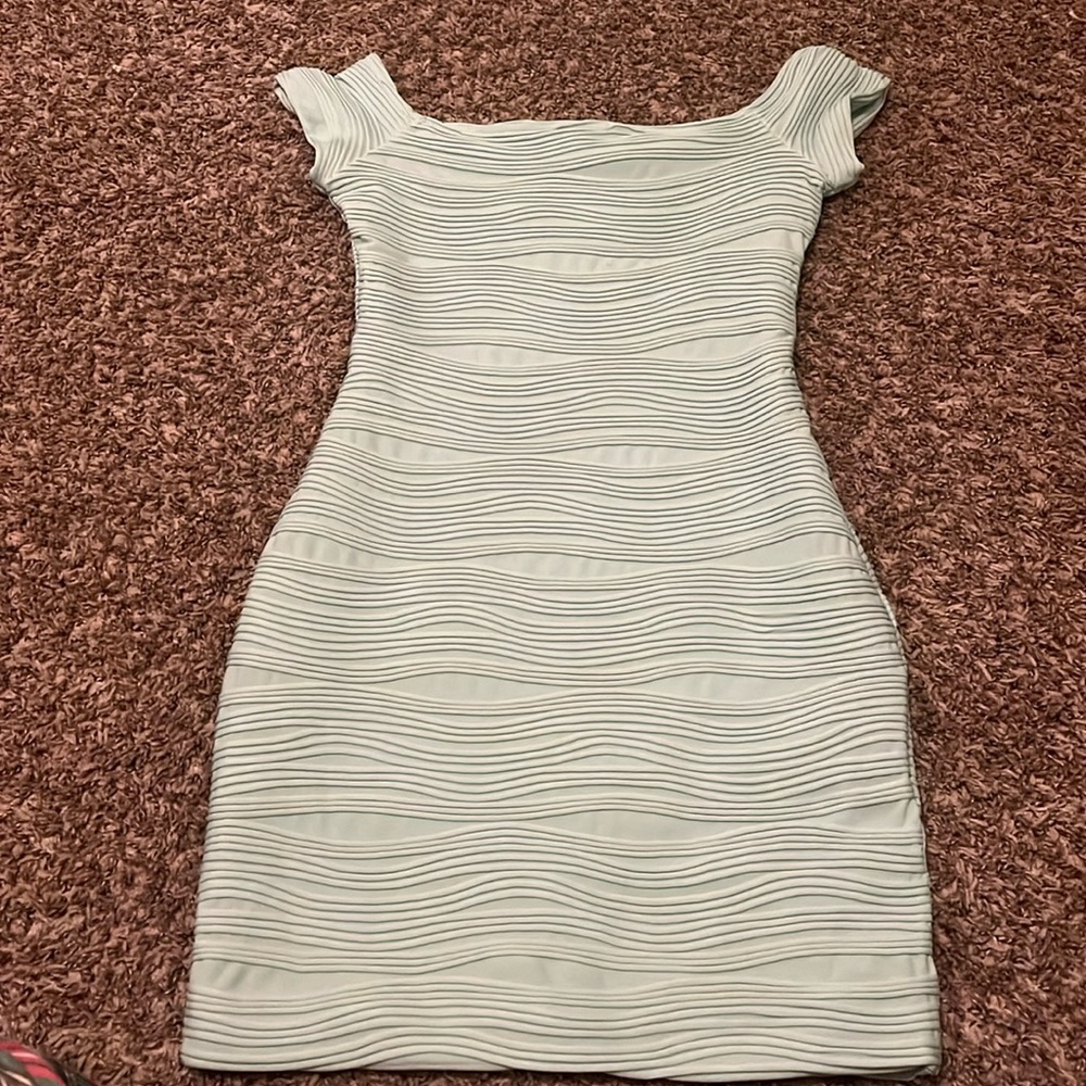 Homecoming tiffany blue dress